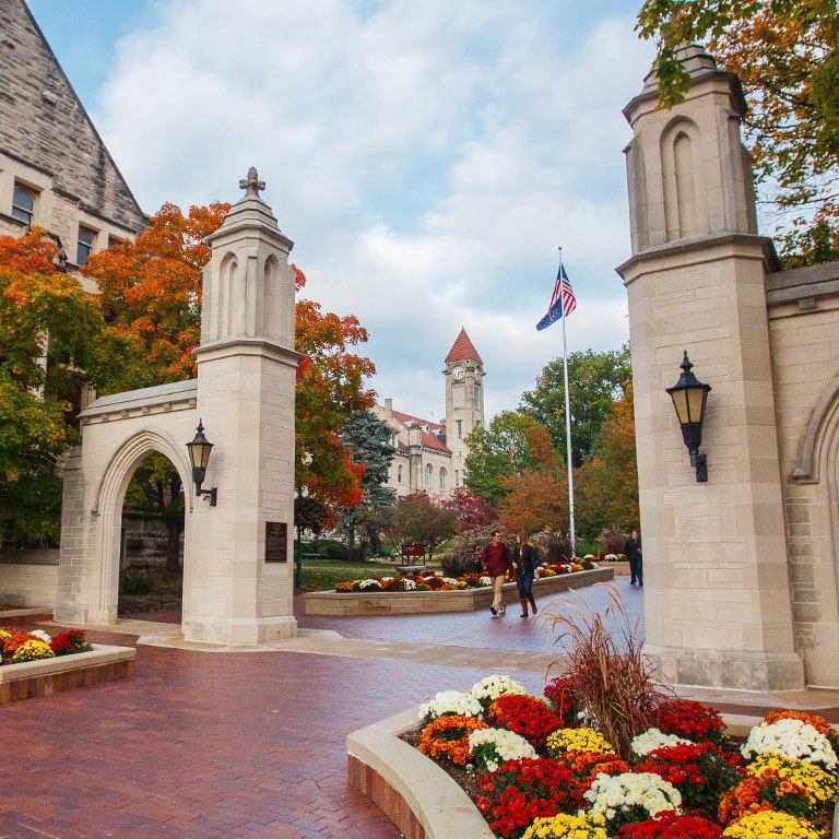 IU Bloomington Map